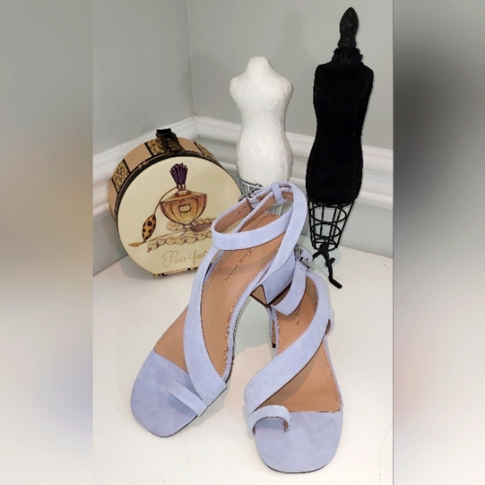 Bcbgeneration Light Blue Toe Loop Sandals - image 1